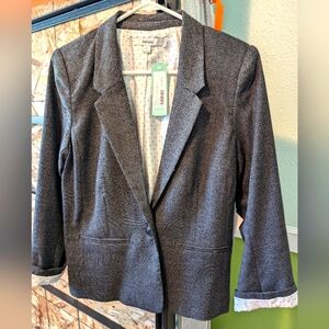 Rebekah Textured Plaid Blazer